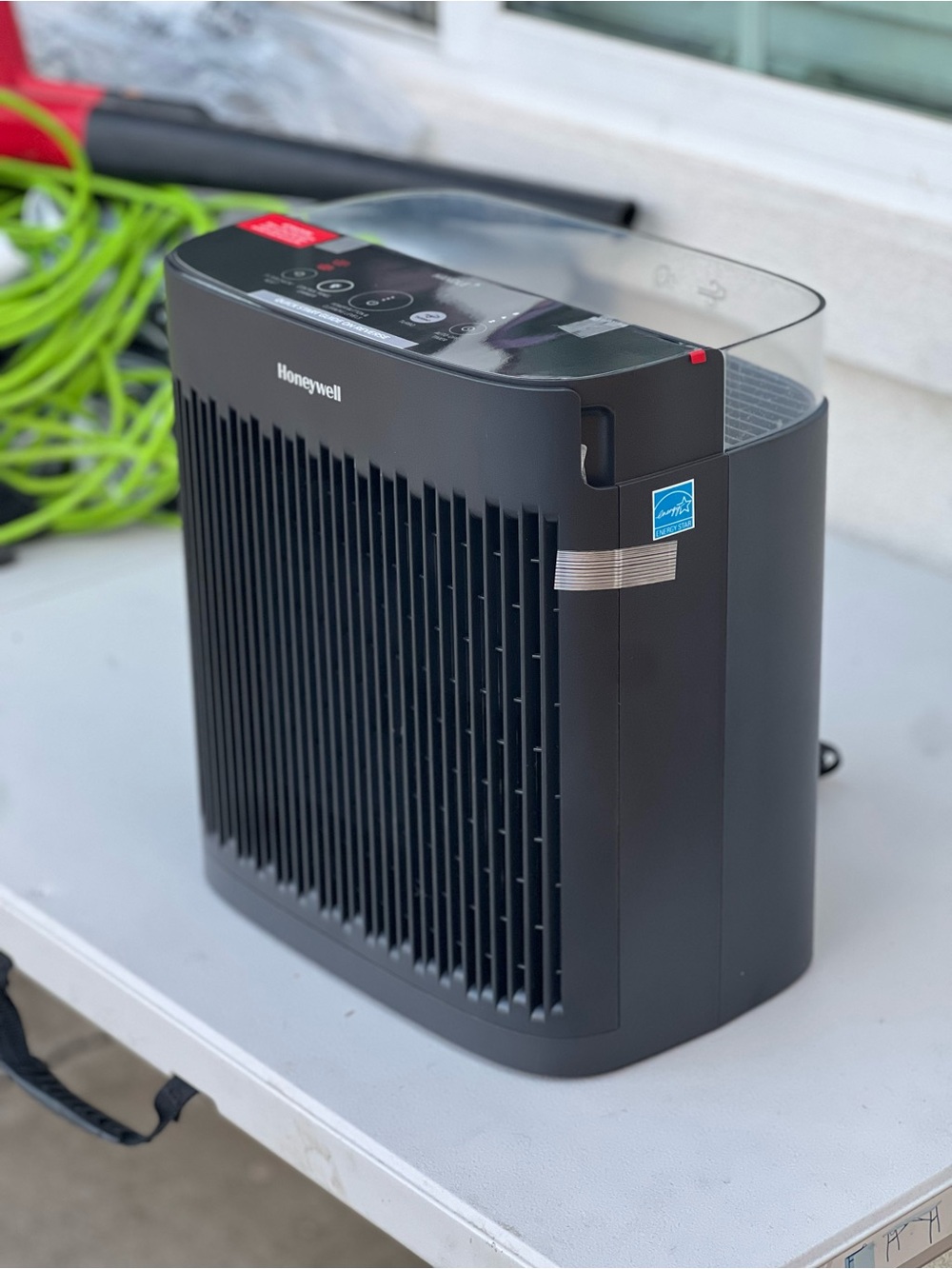 Honeywell Black Home Air Purifier with HEPA-Style Filtration